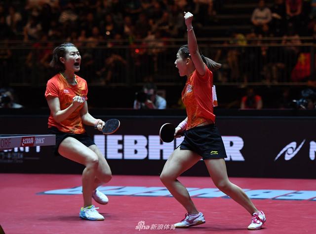 世乒賽2017女雙比賽，激烈技藝爭鋒，激烈角逐展開