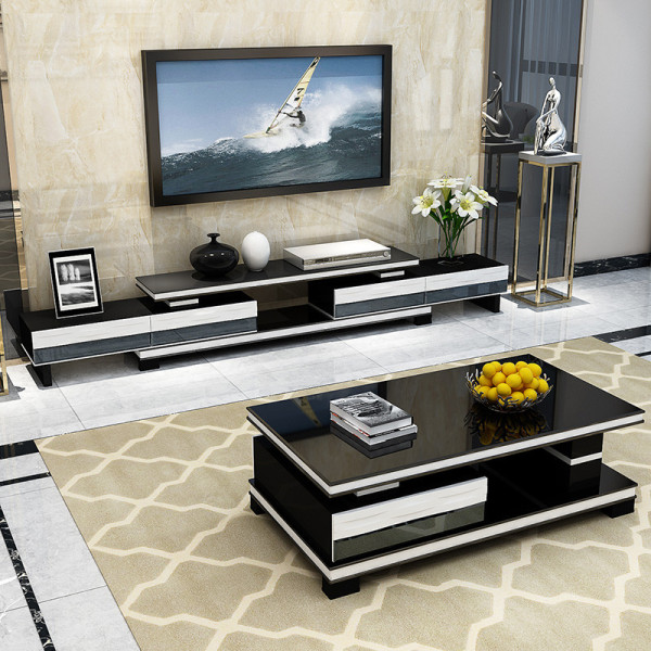 電視柜茶幾組合圖片,電視柜茶幾組合的美學(xué)與設(shè)計(jì)理念探討