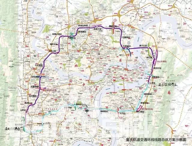 重慶軌道環(huán)線最新進(jìn)展重磅更新??