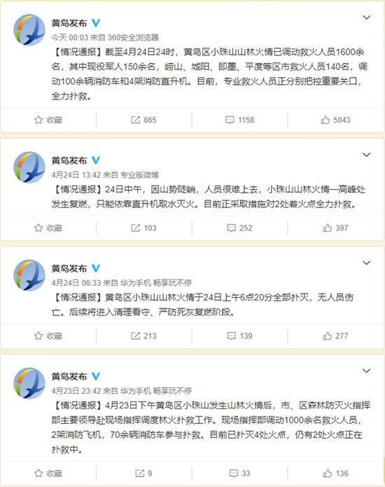 小珠山火災(zāi)最新動(dòng)態(tài)分析