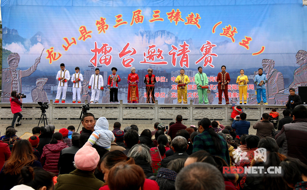 龍山三棒鼓傳承，2025年最新演繹，鼓聲傳情于腳下